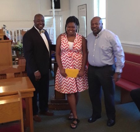 Recipient at Mt. Zion1